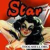 Star Pin Up Girl