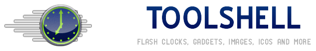 Toolshell - Flash Clocks, Gadgets and more